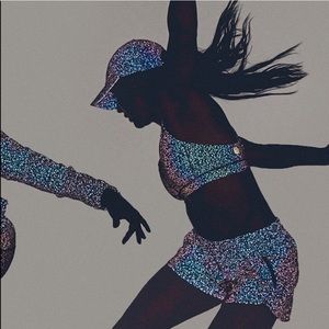 Lululemon Energy Bra *seawheeze reflective*